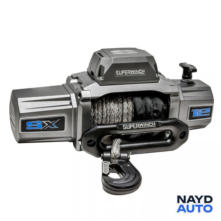 SuperWinch SX12 синтетично въже 12000lb — снимка 5