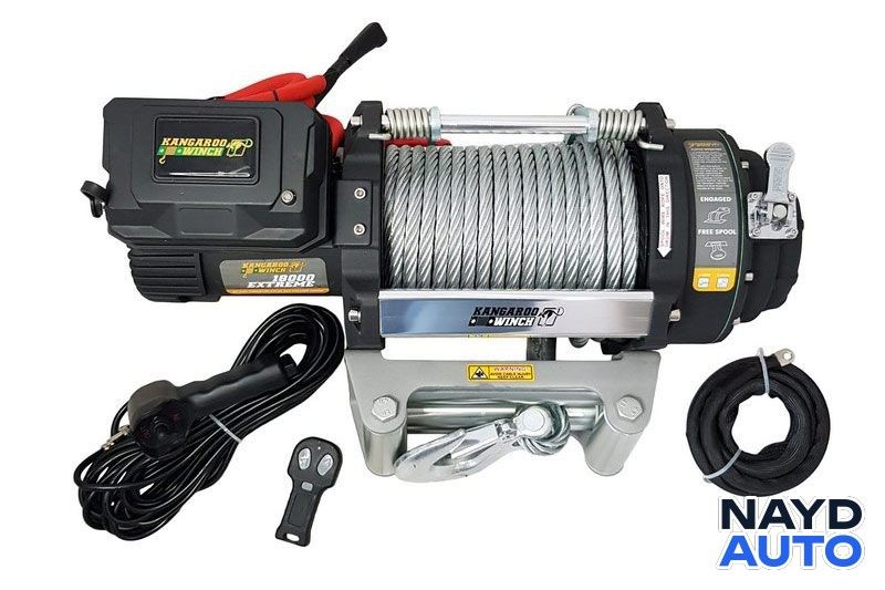 Електрическа лебедка K18000EXTREME PRO/ Кенгуру Уинч Без Притискател — снимка 2