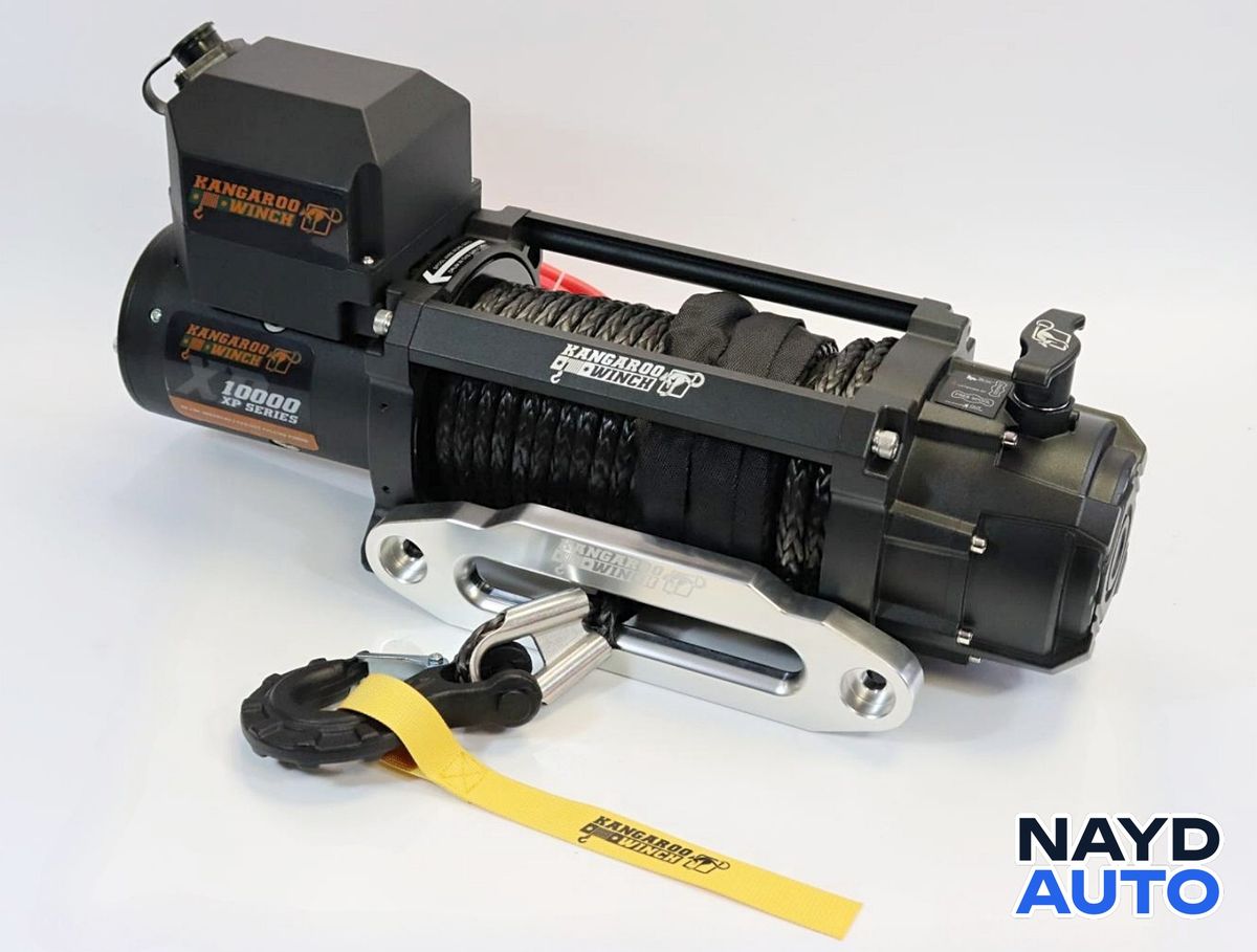 Лебедка KangarooWinch XP 10000 със синтетично въже — снимка 3