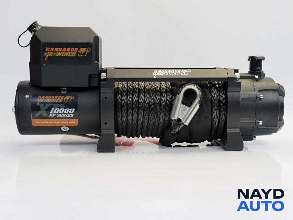 Лебедка KangarooWinch XP 10000 със синтетично въже — снимка 2