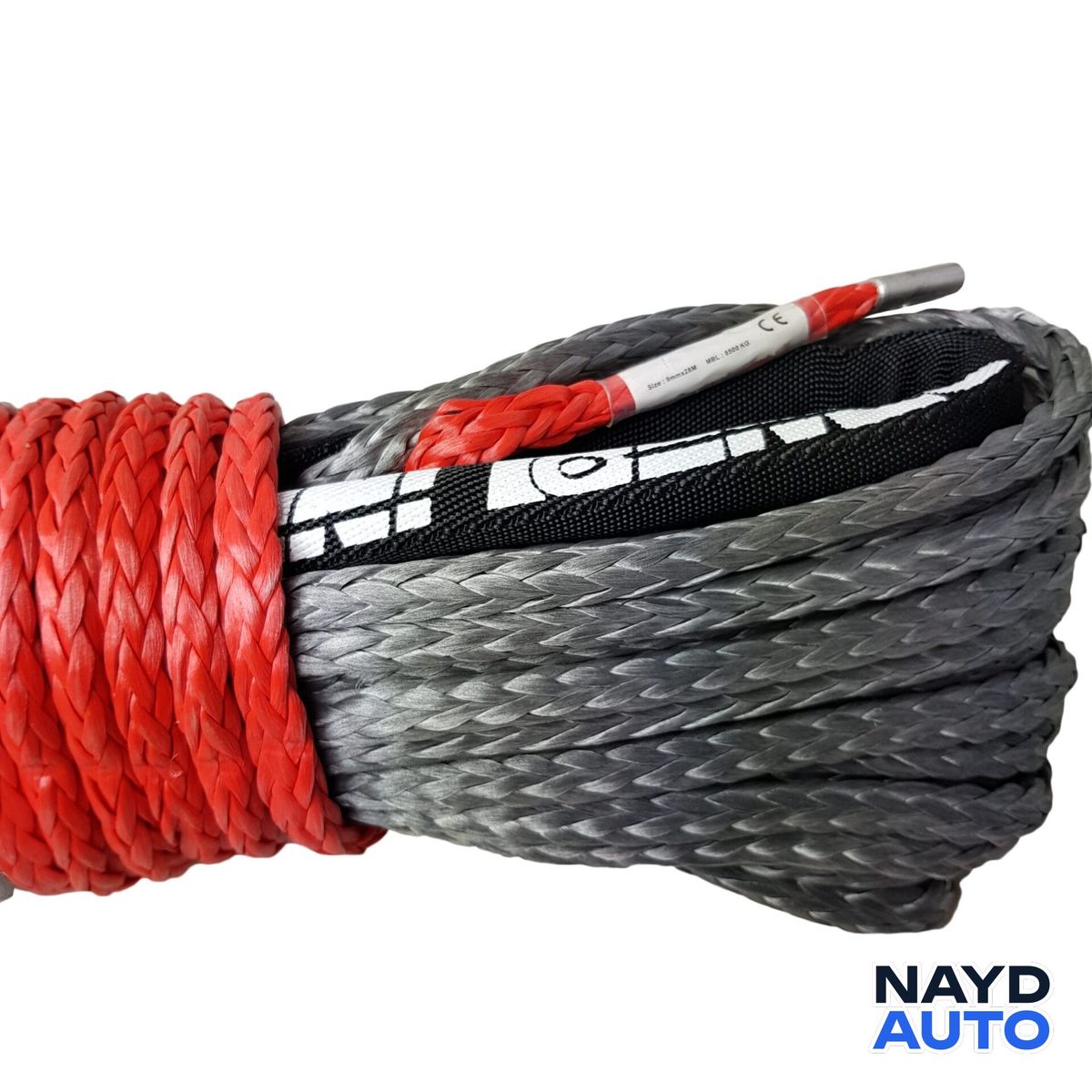 Синтетично въже PowerLine 10mm/28M с кука — снимка 3
