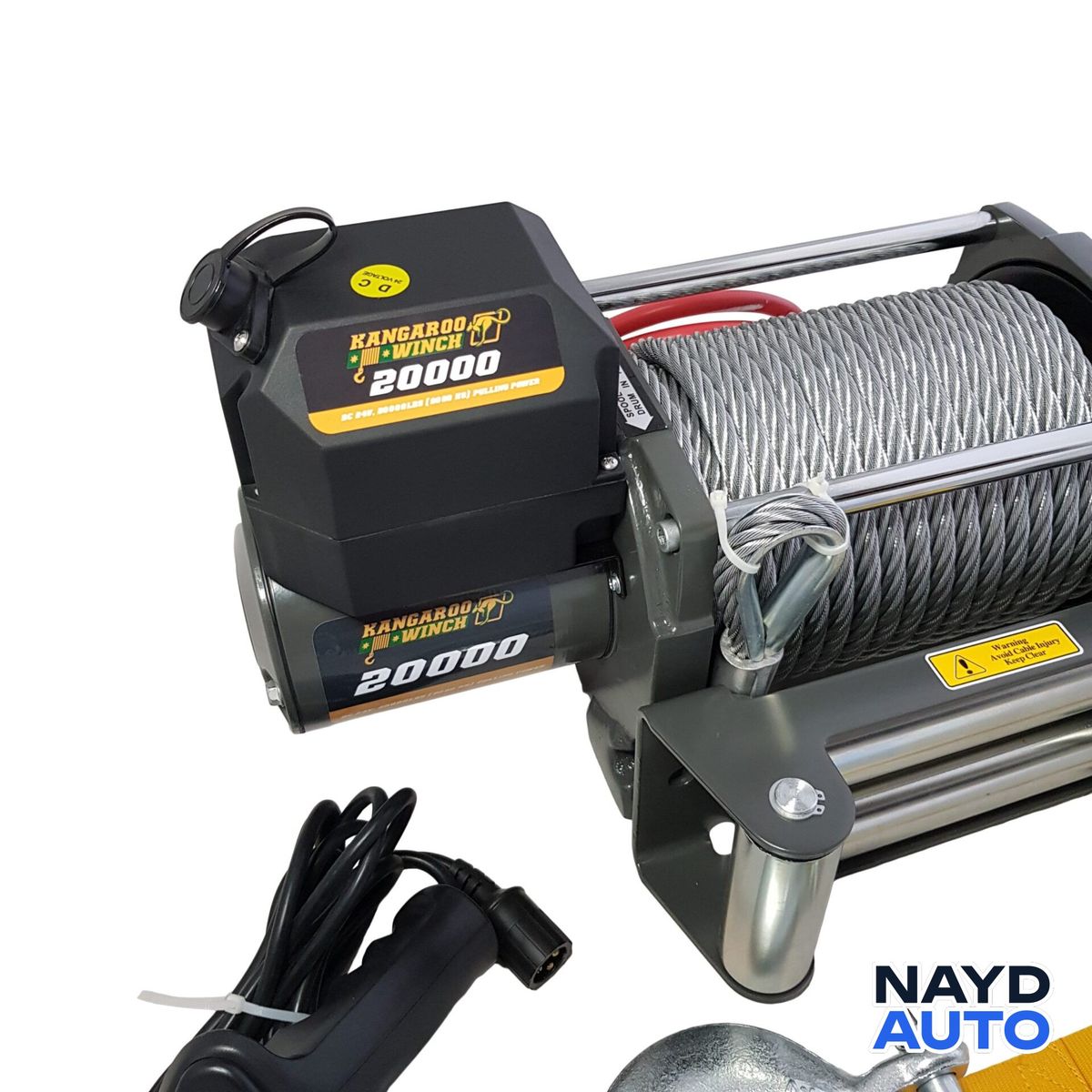 Лебедка KangarooWinch K20000 24V — снимка 3
