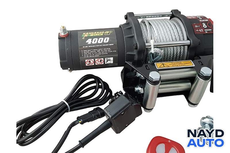 Лебедка KangarooWinchK4000 12V — снимка 2
