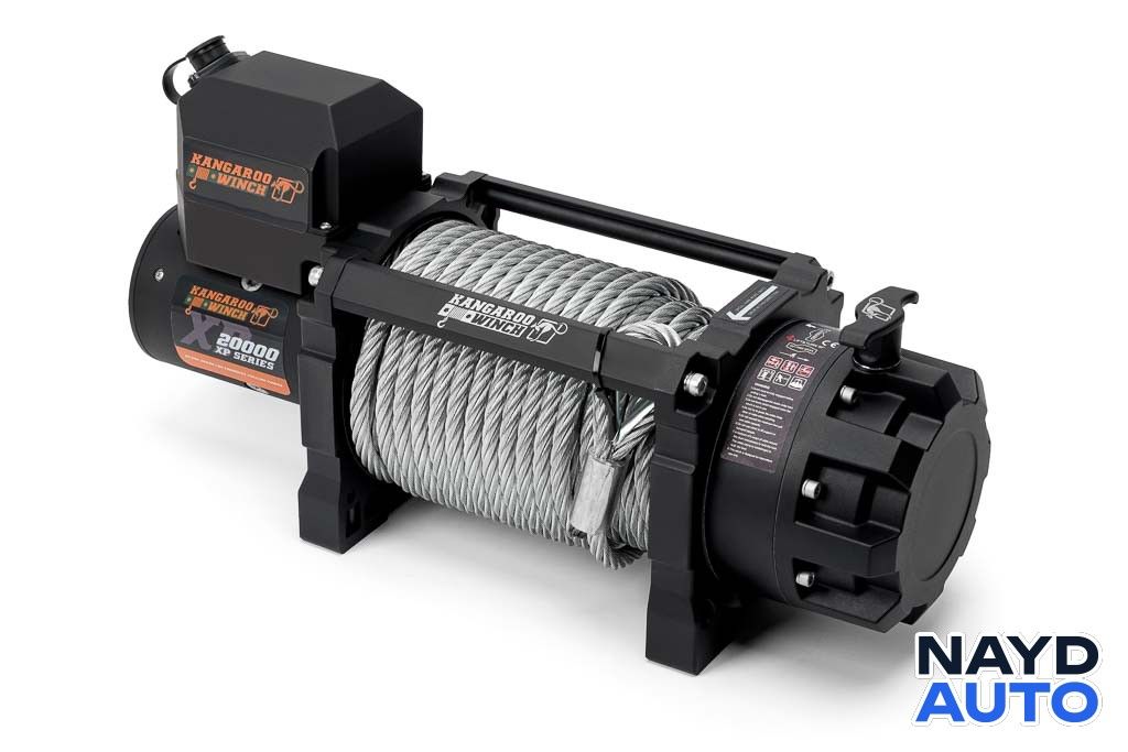 Лебедка KangarooWinch XP 20000 със метално въже Кенгуру Уинч 24V — снимка 8
