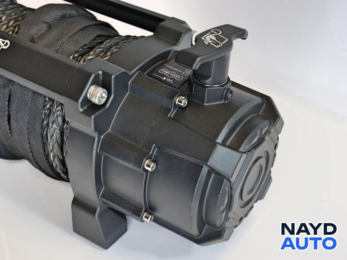 Лебедка KangarooWinch XP 8000 със синтетично въже — снимка 5