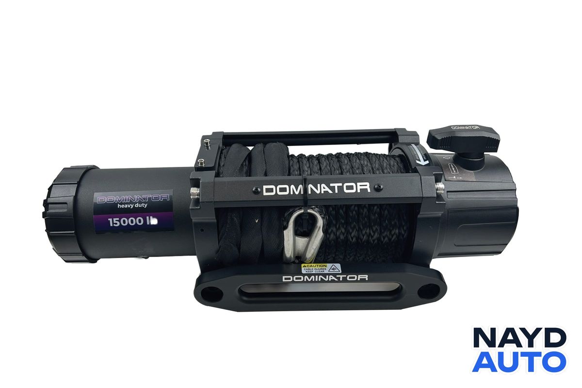 Лебедка DOMINATOR D15000HD SR 12V — снимка 2