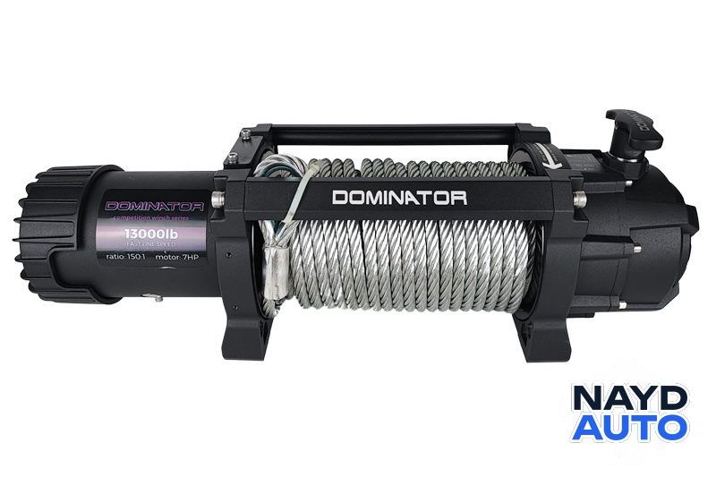 Лебедка DOMINATOR D13000FLS W 12V/24V — снимка 2