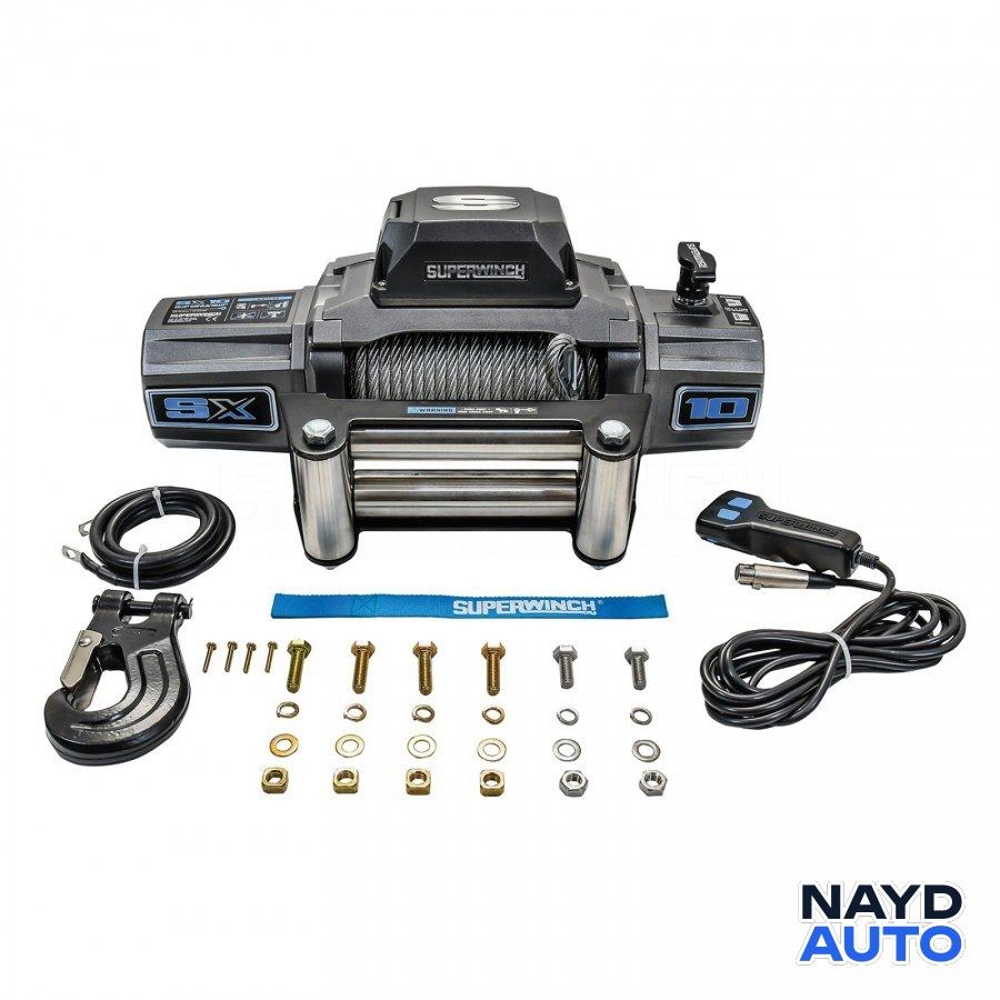 SuperWinch SX10 с метално въже 10000lb — снимка 6