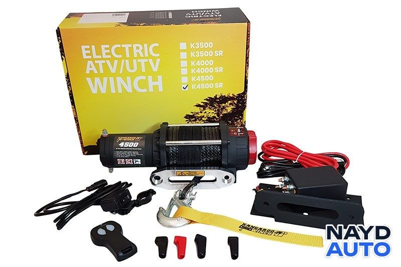 Лебедка KangarooWinch K4500SR 12V — снимка 2