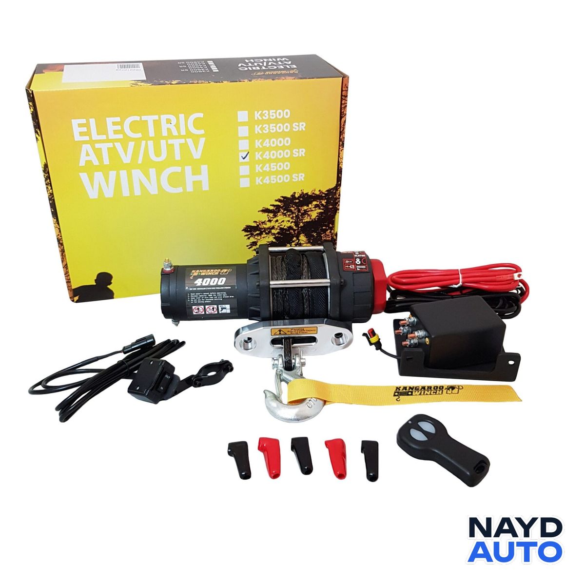 Лебедка KangarooWinch K4000SR 12V