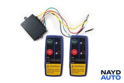 Дистанционно управление за лебедка 12V с 2 броя предаватели