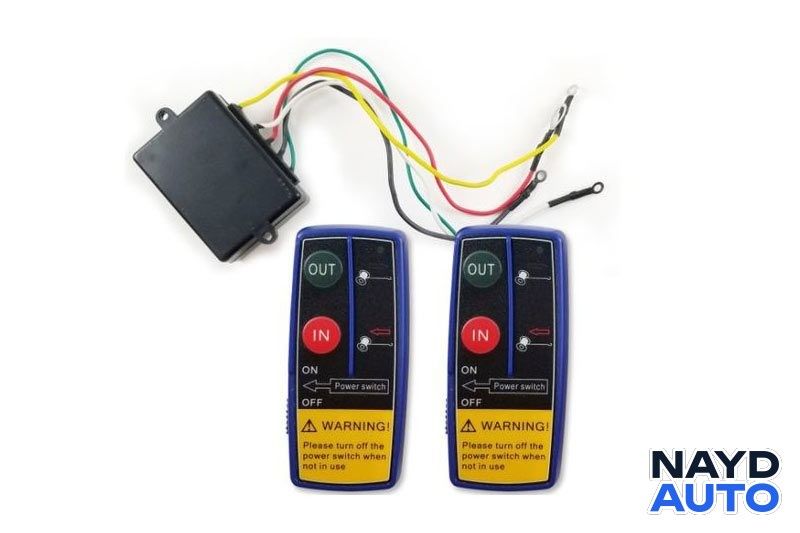 Дистанционно управление за лебедка 12V с 2 броя предаватели