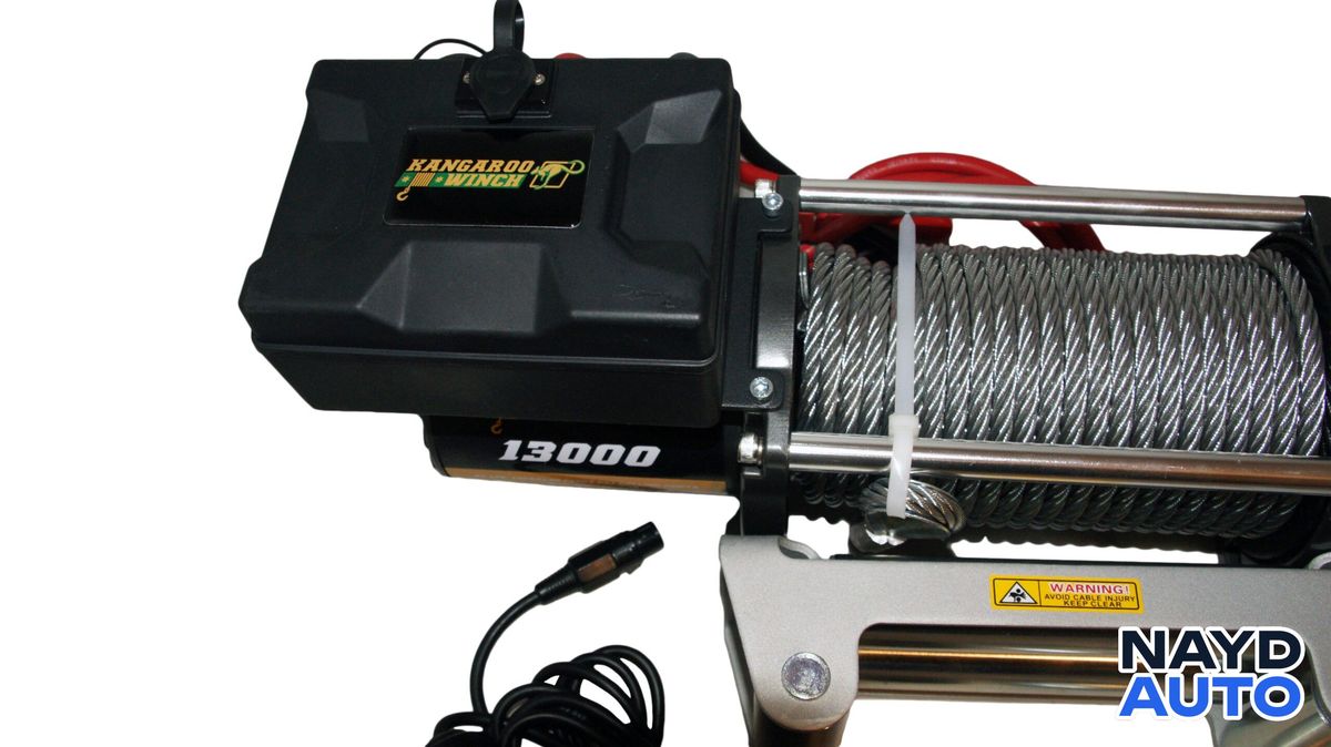 Лебедка KangarooWinch K13000 12V Кенгуру Уинч — снимка 3