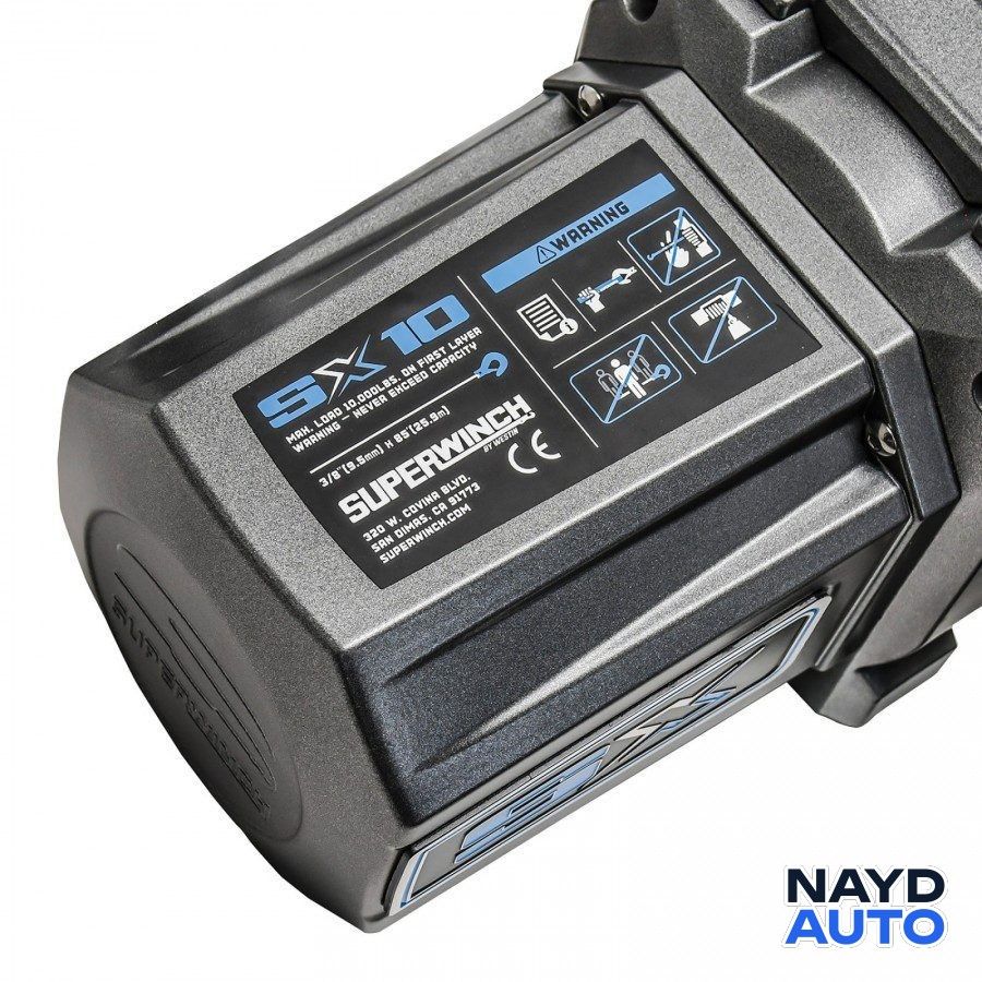 SuperWinch SX10 с метално въже 10000lb — снимка 4