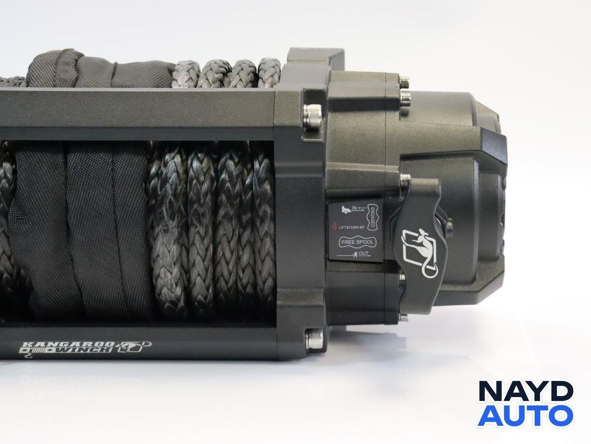 Лебедка KangarooWinch XP 14000 със синтетично въже Кенгуру Уинч — снимка 4