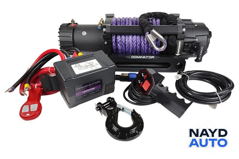 Лебедка DOMINATOR D13000FLS SR 12V/24V — снимка 3
