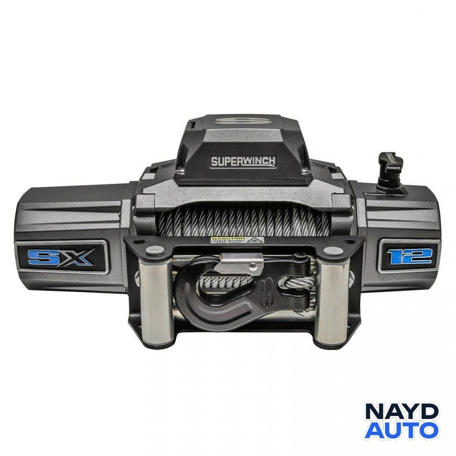 SuperWinch SX12 с метално въже 12000lb