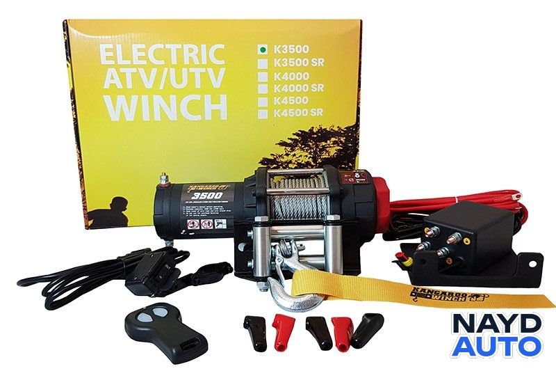 Лебедка KangarooWinch K3500 12V — снимка 3