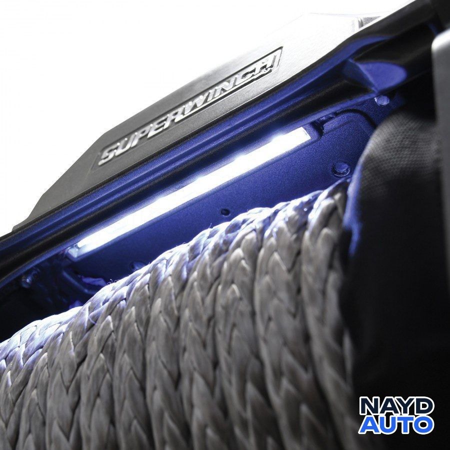 SuperWinch SX10SR синтетично въже 10000lb — снимка 7