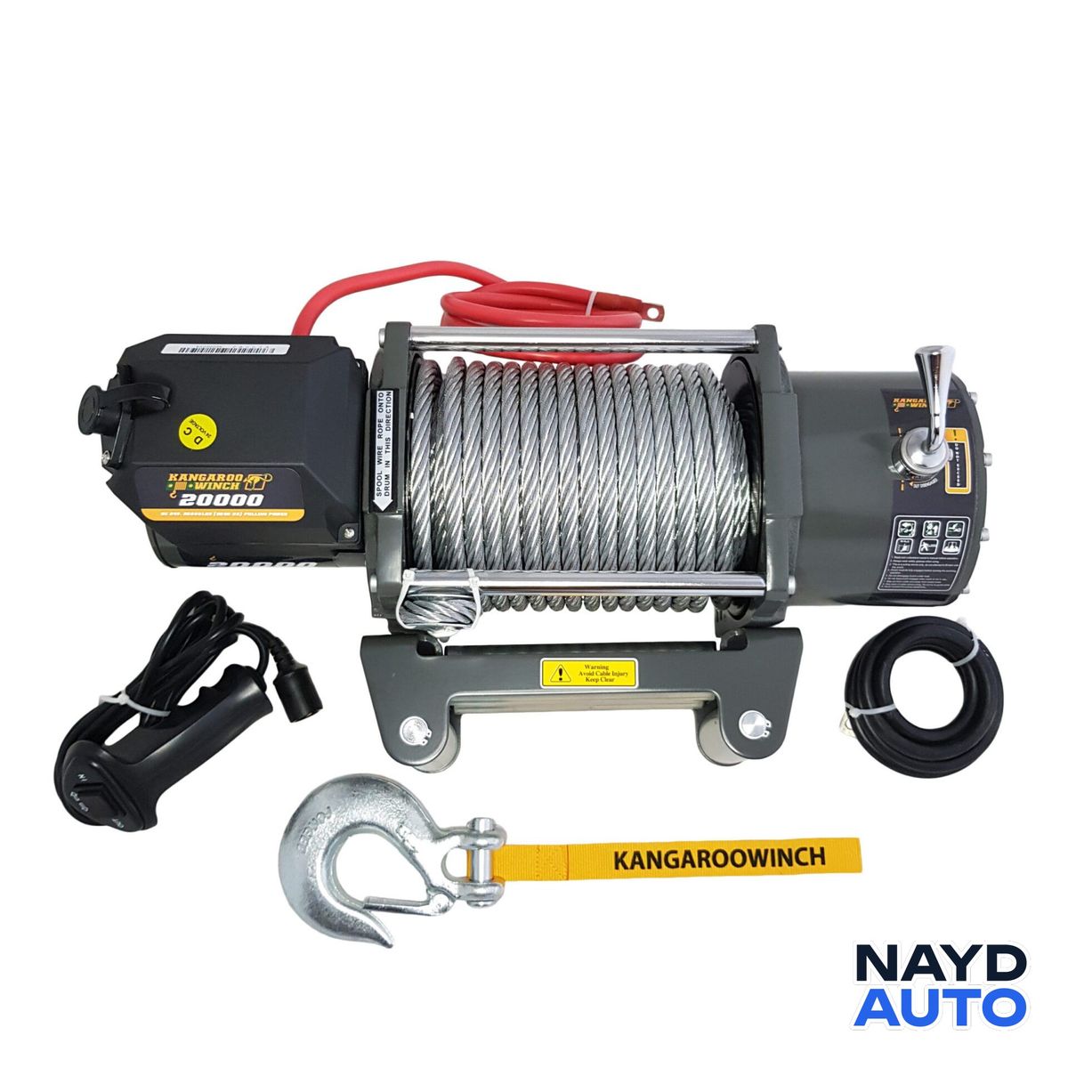 Лебедка KangarooWinch K20000 24V — снимка 2