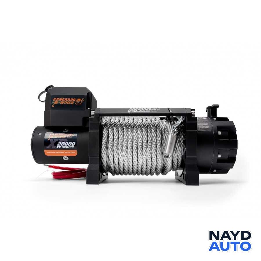 Лебедка KangarooWinch XP 20000 със метално въже Кенгуру Уинч 24V — снимка 3