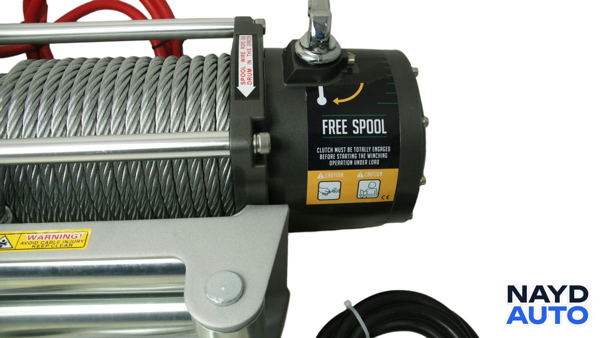 Лебедка KangarooWinch K12000 24V — снимка 4