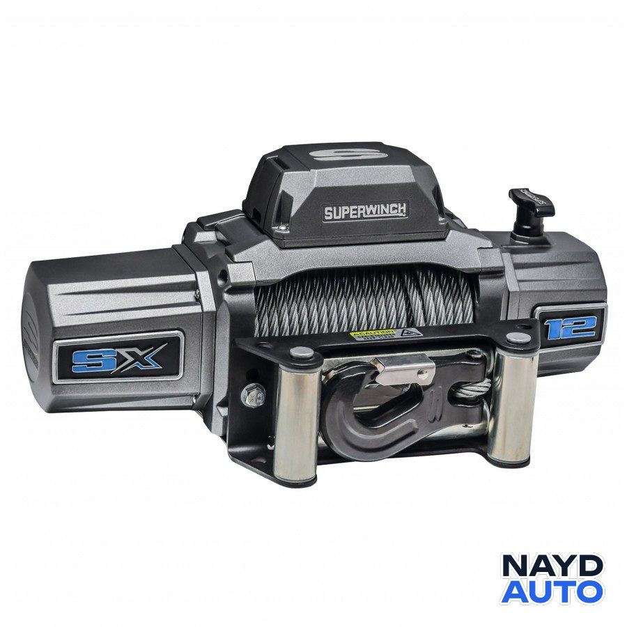 SuperWinch SX12 с метално въже 12000lb — снимка 2