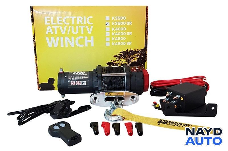 лебедка KangarooWinchK3500SR 12V — снимка 2