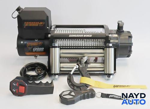 Лебедка KangarooWinch XP 12000 с метално въже Кенгуру Уинч