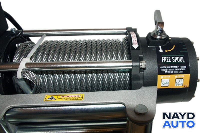 Лебедка KangarooWinch K13000 24V Кенгуру Уинч — снимка 6