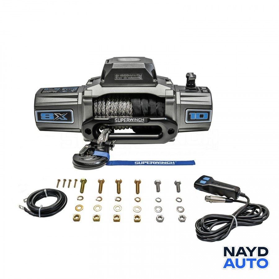 SuperWinch SX10SR синтетично въже 10000lb — снимка 10