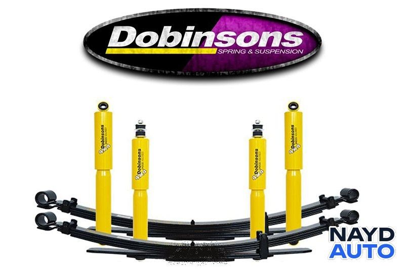 Усилено окачване +50 mm DOBINSONS за NISSAN Navara D21 D22 с ресьори