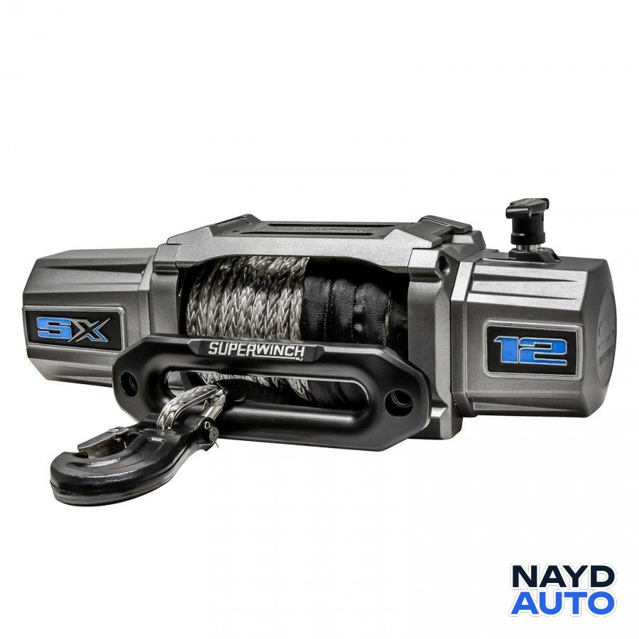 SuperWinch SX12 синтетично въже 12000lb — снимка 6