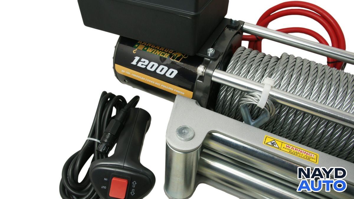 Лебедка KangarooWinch K12000 24V — снимка 3