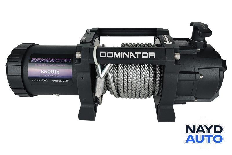 Лебедка DOMINATOR D8500W 12V/24V — снимка 2
