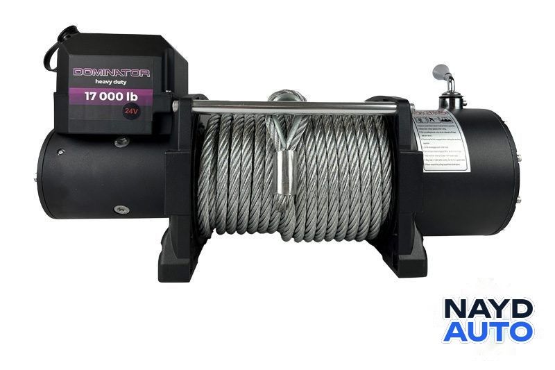 Лебедка DOMINATOR D17000HD 12V — снимка 3