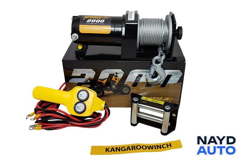 Лебедка KangarooWinch K2000 12V — снимка 4