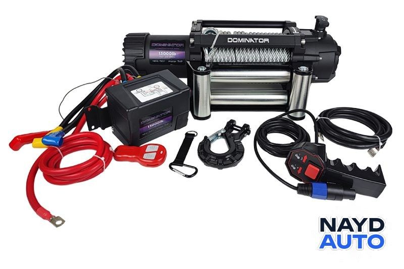 Лебедка DOMINATOR D13000FLS W 12V/24V — снимка 3