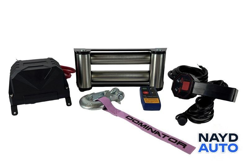 Лебедка DOMINATOR D12000HD 12V — снимка 3