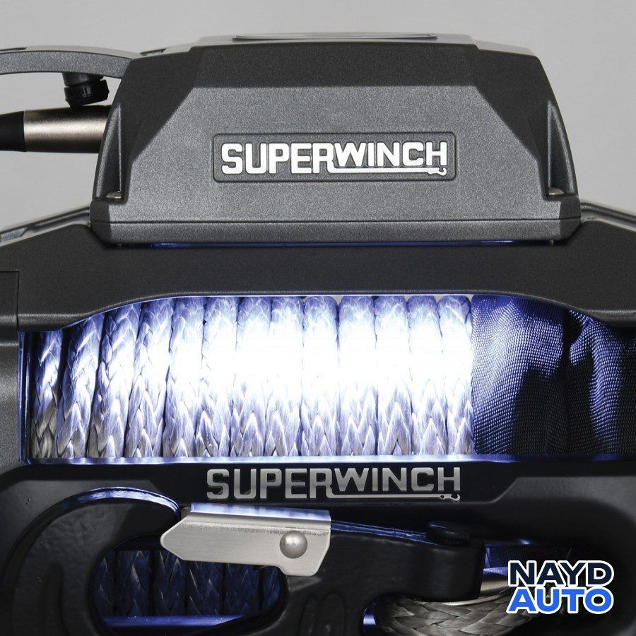 SuperWinch SX10SR синтетично въже 10000lb — снимка 8