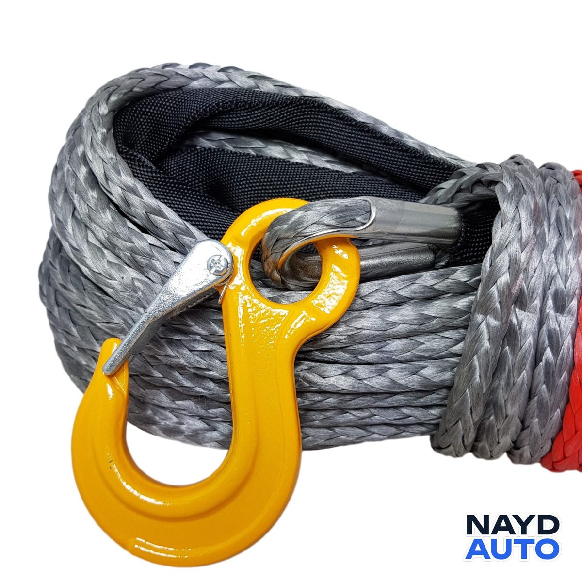 Синтетично въже PowerLine 10mm/28M с кука — снимка 2