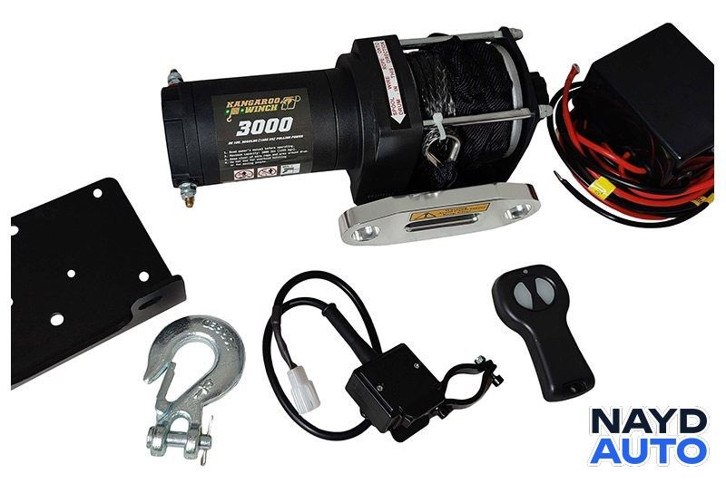 Лебедка за АТВ – KangarooWinch K3000SR 12V — снимка 2