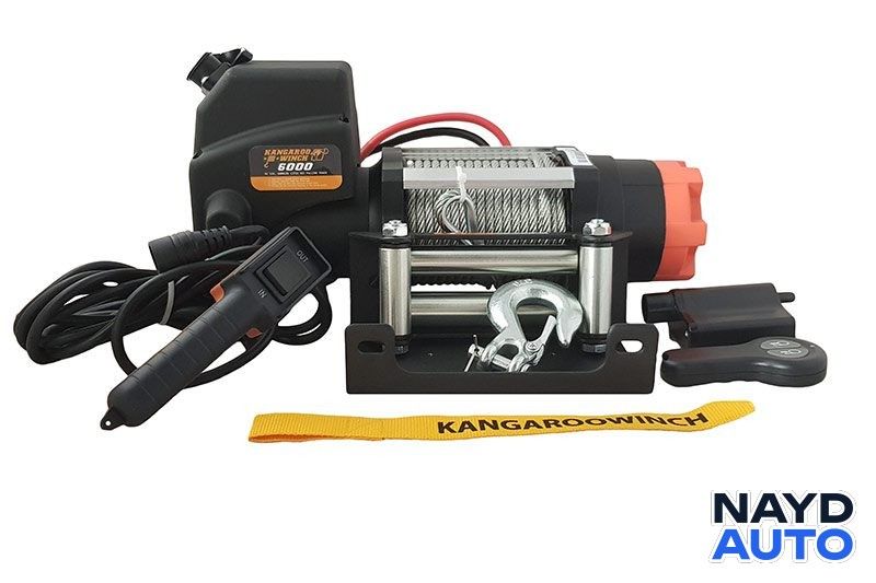 Лебедка за малки джипове KangarooWinch К6000E 12V
