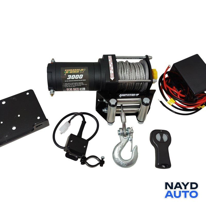 Лебедка за АТВ – KangarooWinch K3000 12V — снимка 2