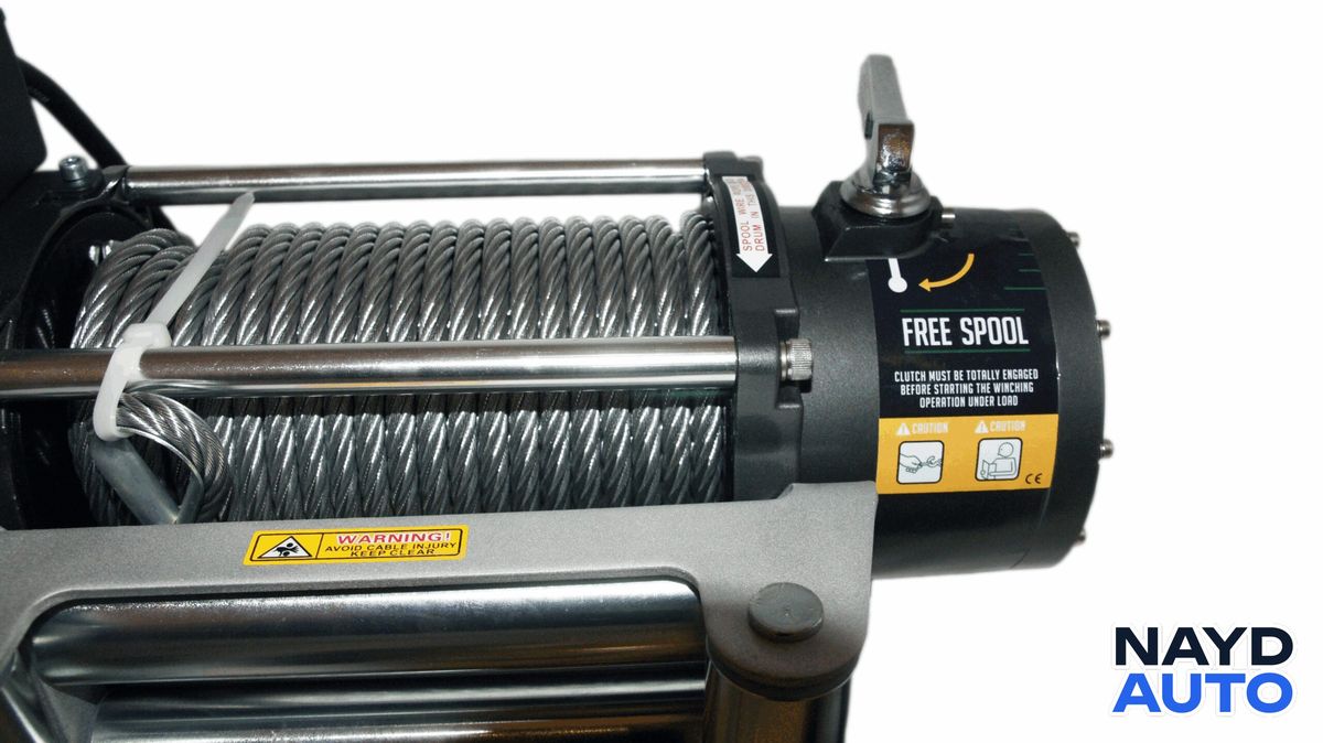 Лебедка KangarooWinch K13000 12V Кенгуру Уинч — снимка 2