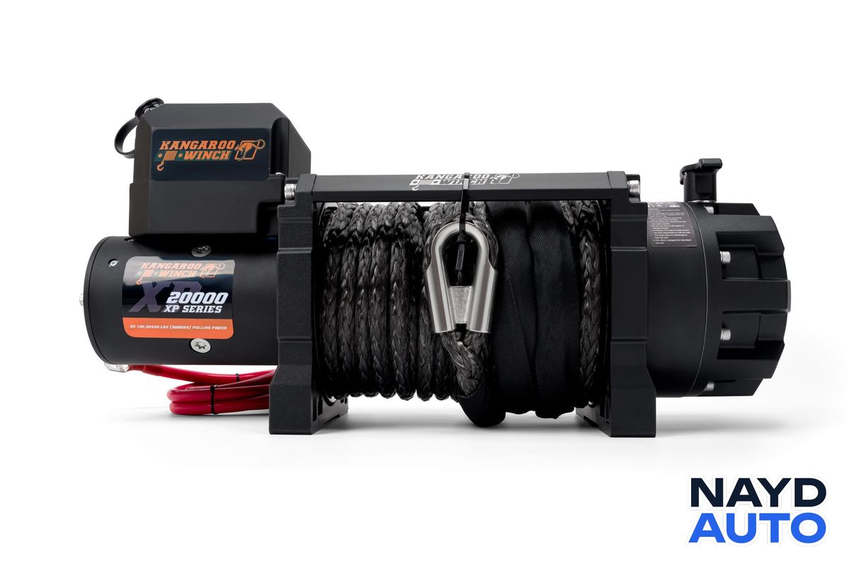 Лебедка KangarooWinch XP 20000 със синтетично въже Кенгуру Уинч 24V — снимка 2
