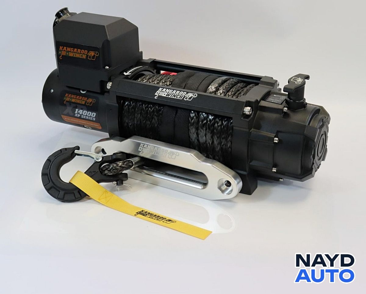 Лебедка KangarooWinch XP 14000 със синтетично въже Кенгуру Уинч — снимка 2