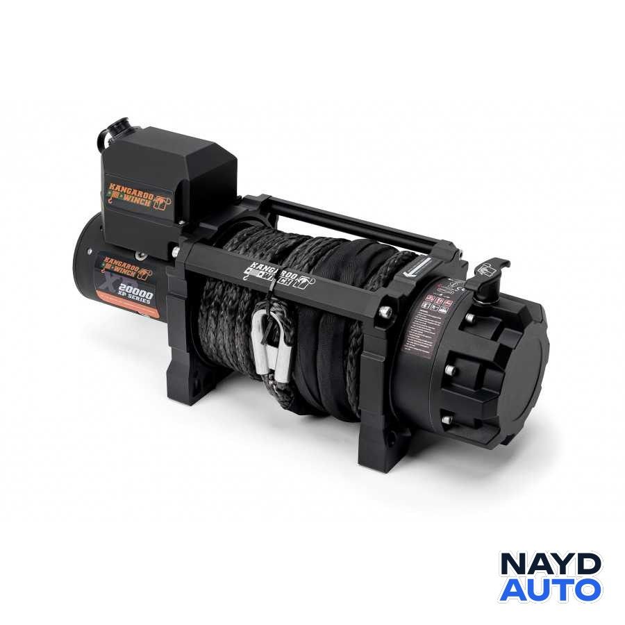 Лебедка KangarooWinch XP 20000 със синтетично въже Кенгуру Уинч 24V — снимка 5