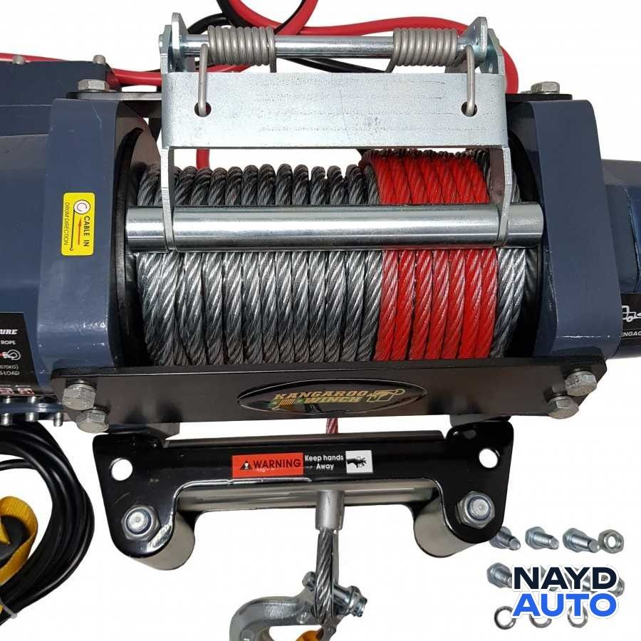 KangarooWinch K12500 Worm Gear 12V — снимка 4
