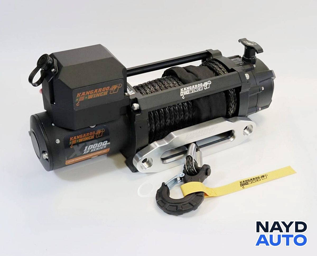 Лебедка KangarooWinch XP 10000 със синтетично въже — снимка 4
